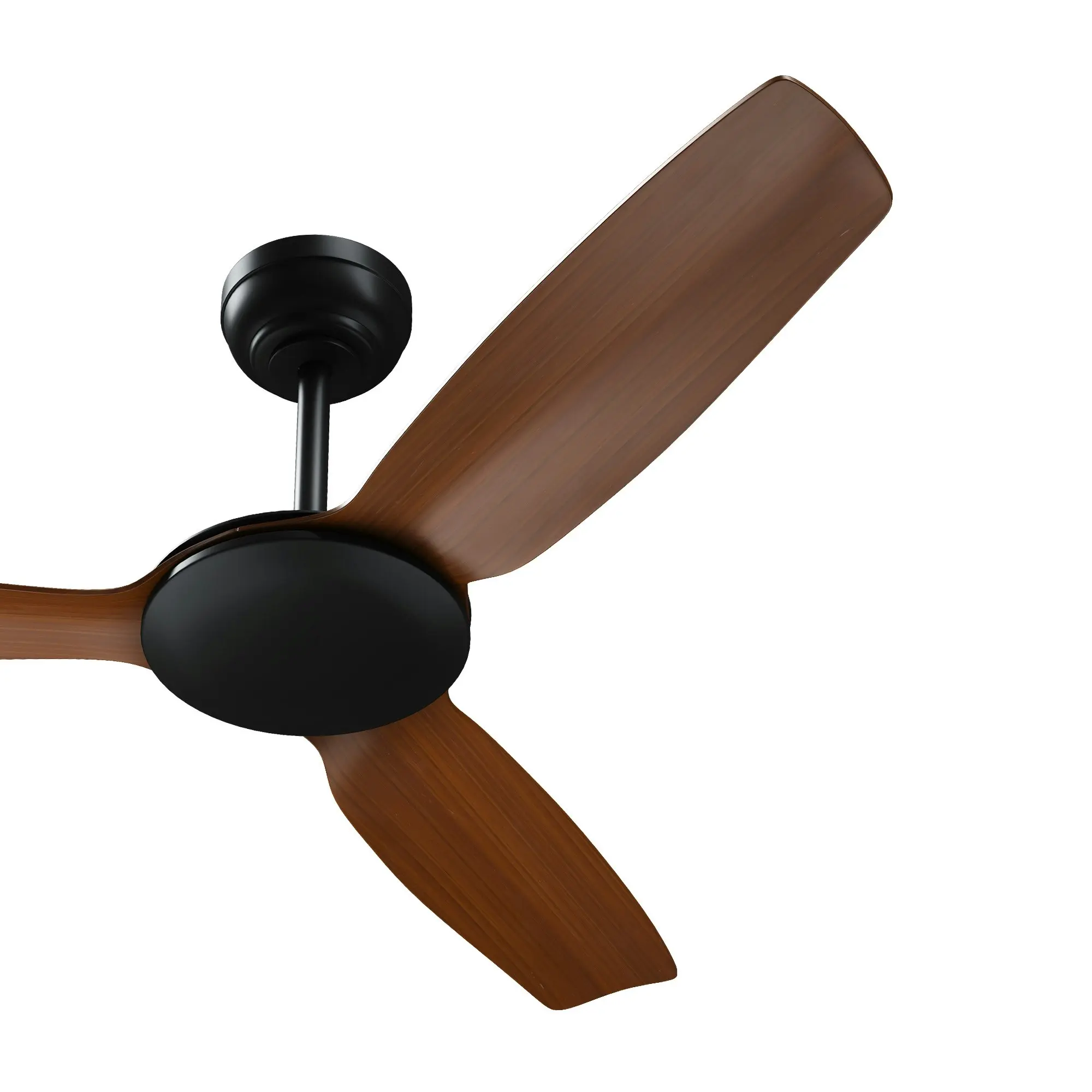 Vevare 52" Ceiling Fan DC Motor With Remote Control Timer 5 Speed Fans Walnut