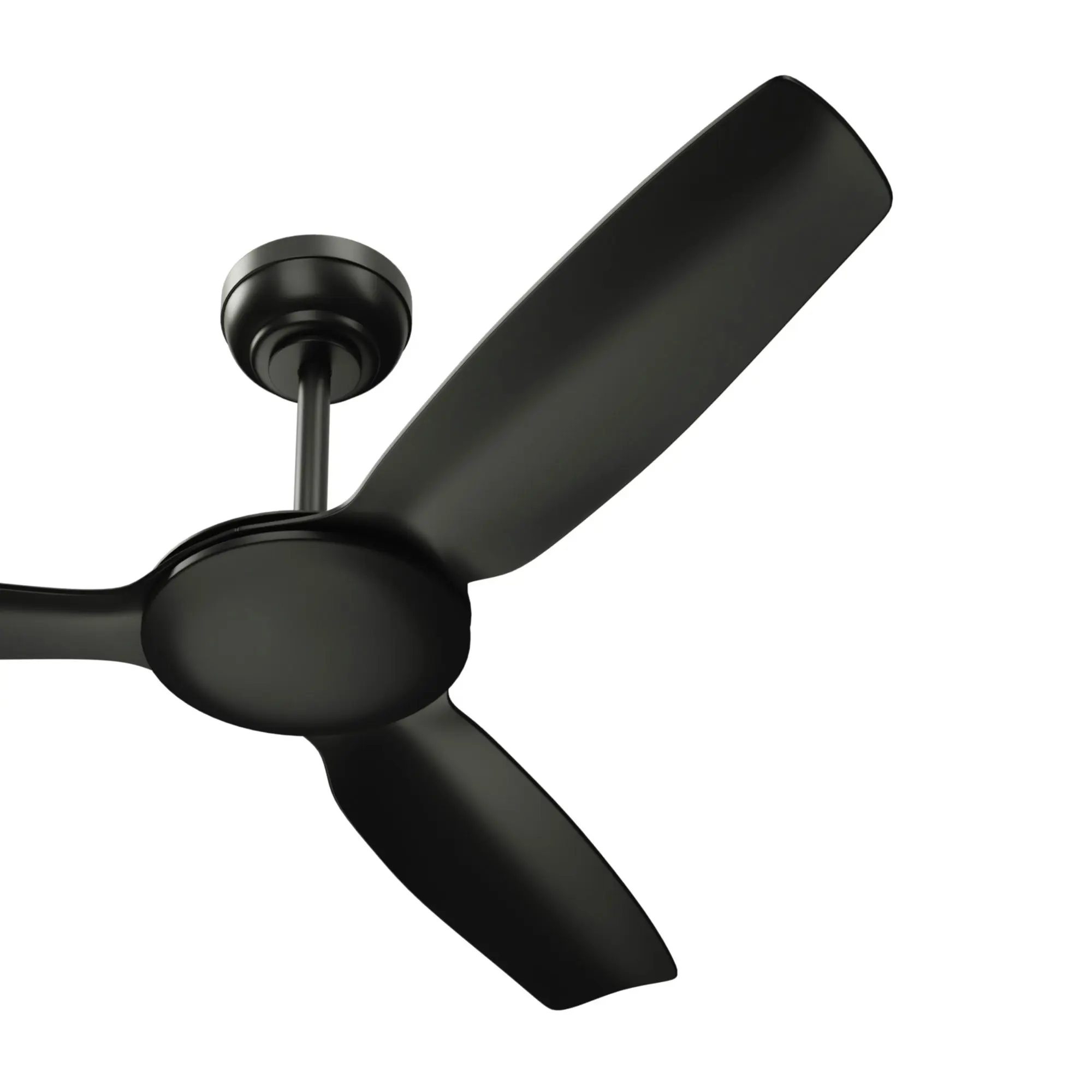 Vevare 52" Ceiling Fan DC Motor With Remote Control Timer 5 Speed Fans Black