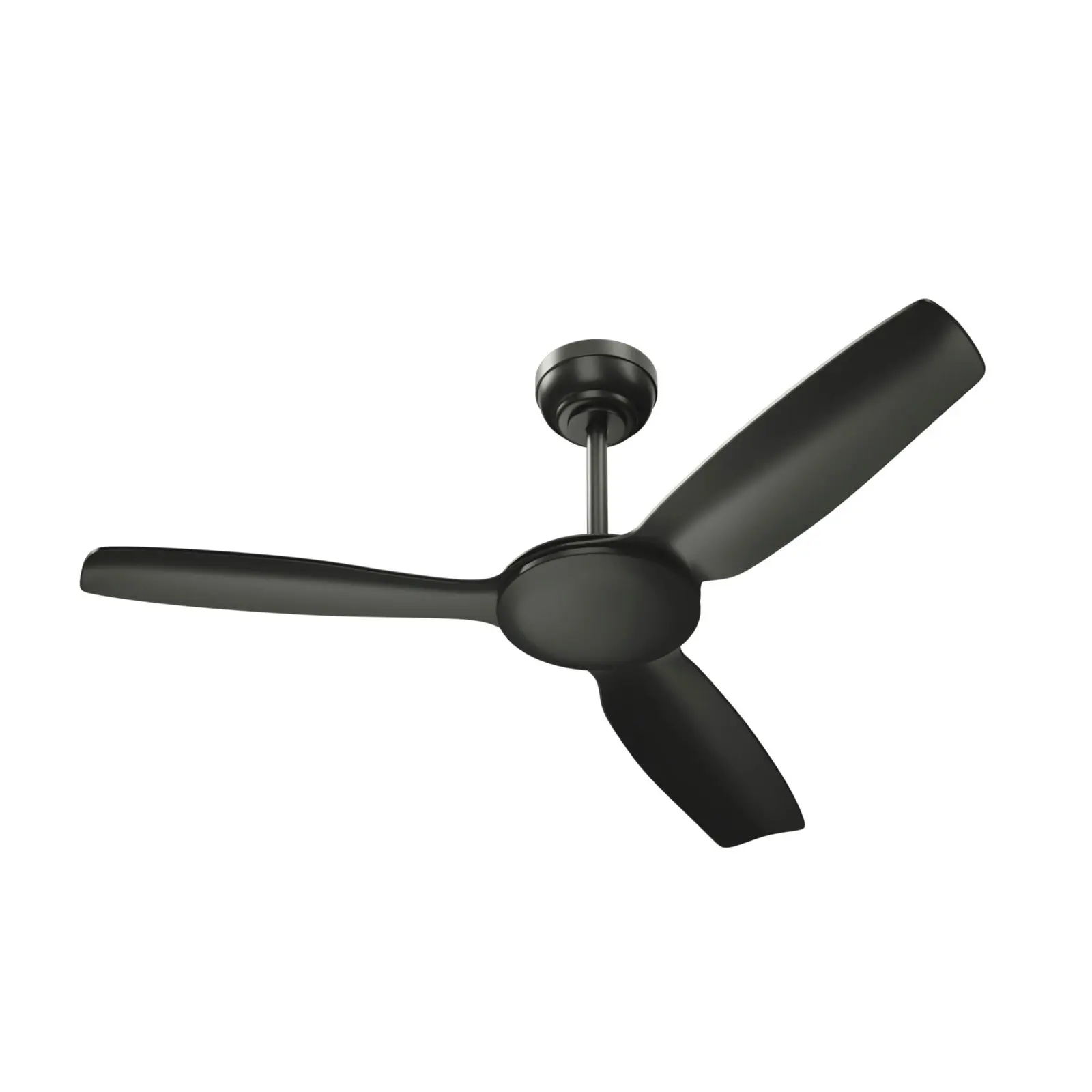 Vevare 52" Ceiling Fan DC Motor With Remote Control Timer 5 Speed Fans Black