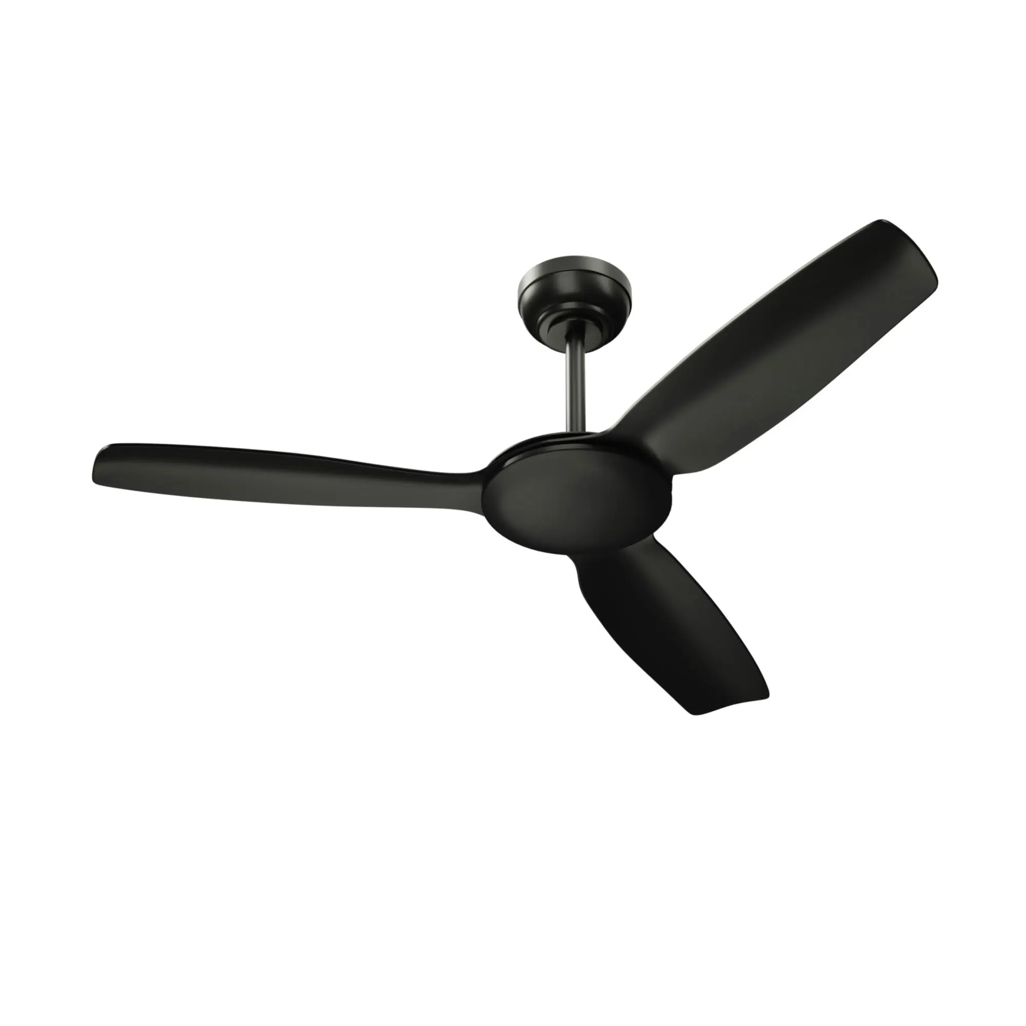 Vevare 52" Ceiling Fan DC Motor With Remote Control Timer 5 Speed Fans Black