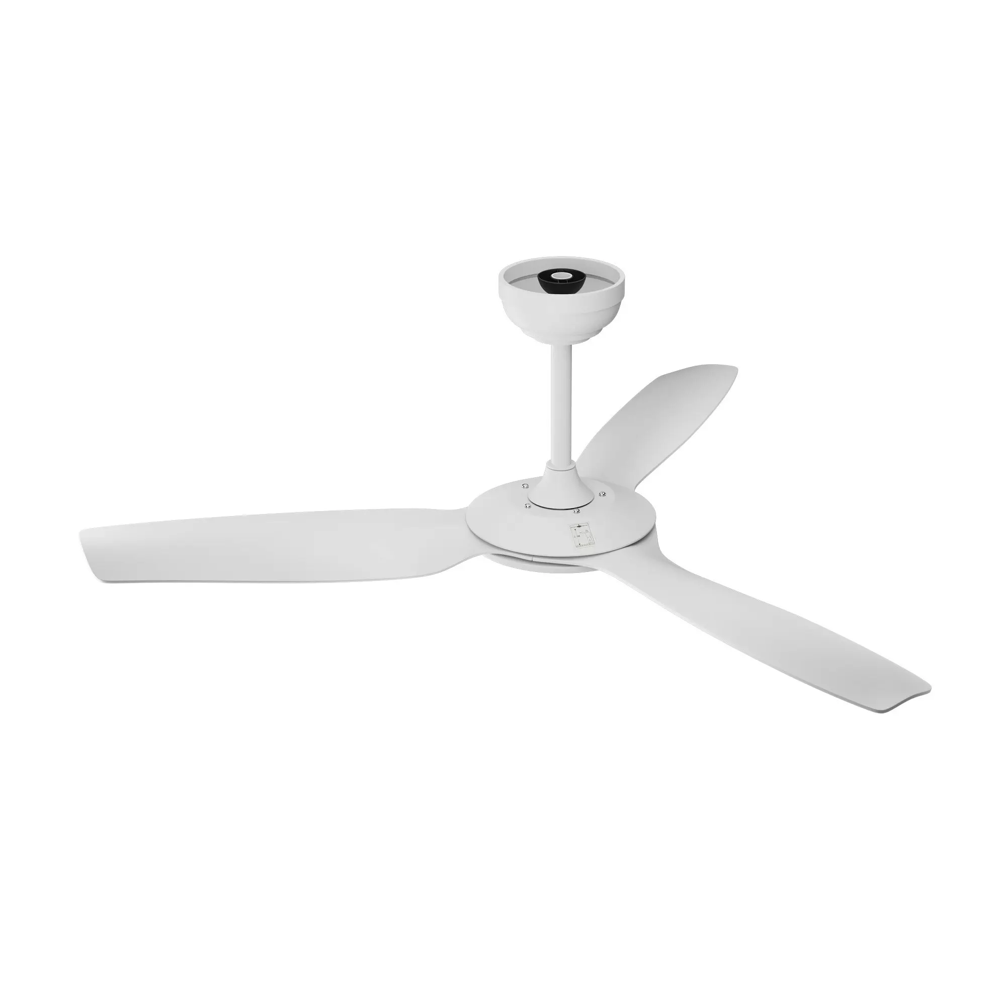 Vevare 52" Ceiling Fan DC Motor With Remote Control Timer 5 Speed Fans White