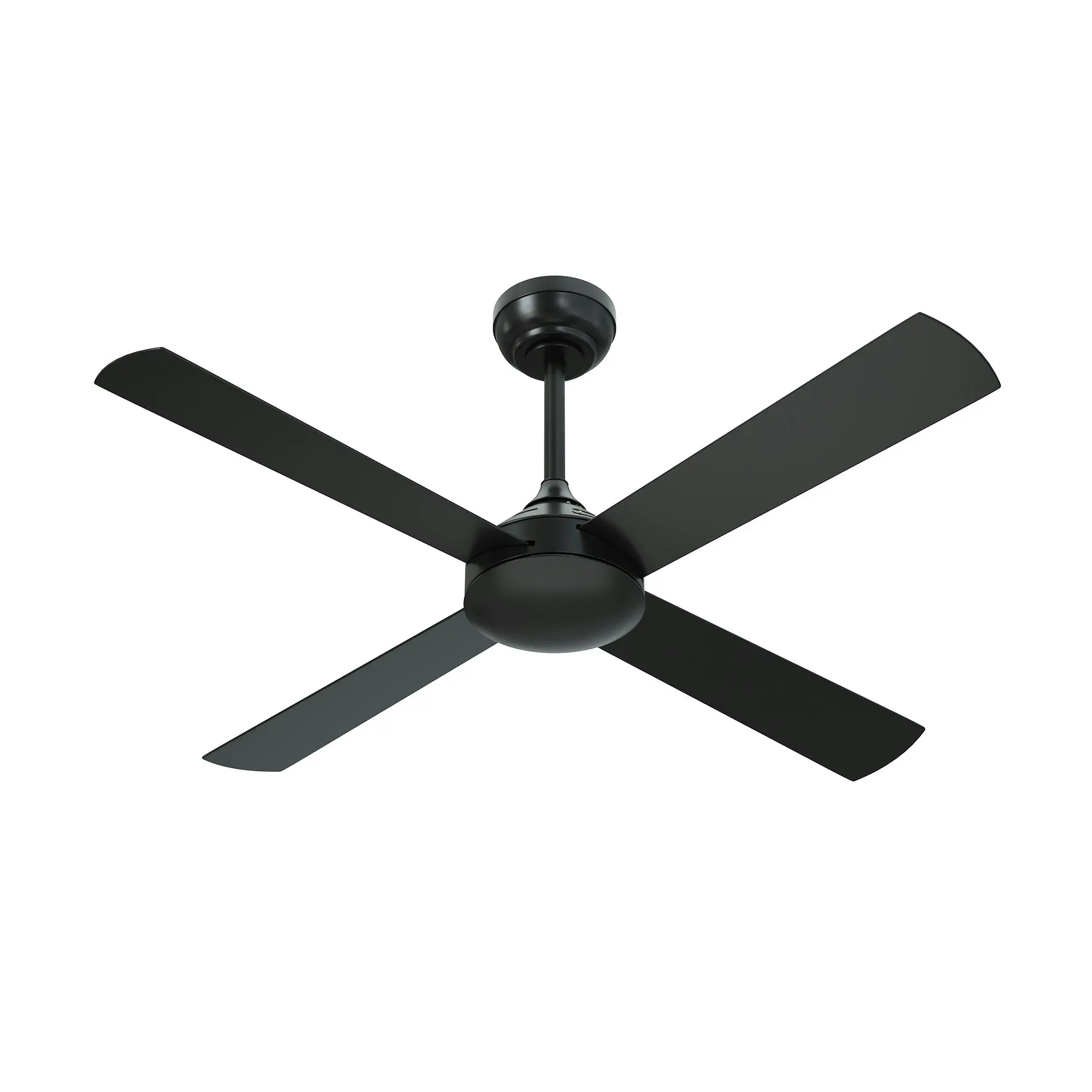 Vevare 52'' Ceiling Fan AC Motor with Remote Control Timer Black