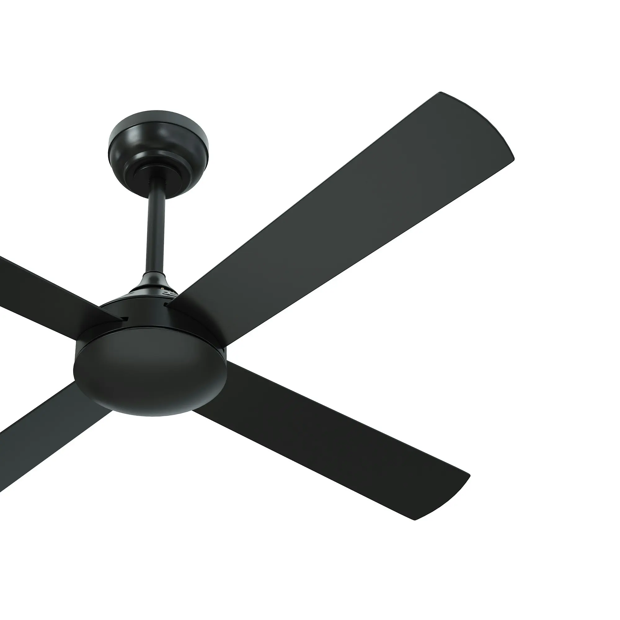 Vevare 52'' Ceiling Fan AC Motor with Remote Control Timer Black