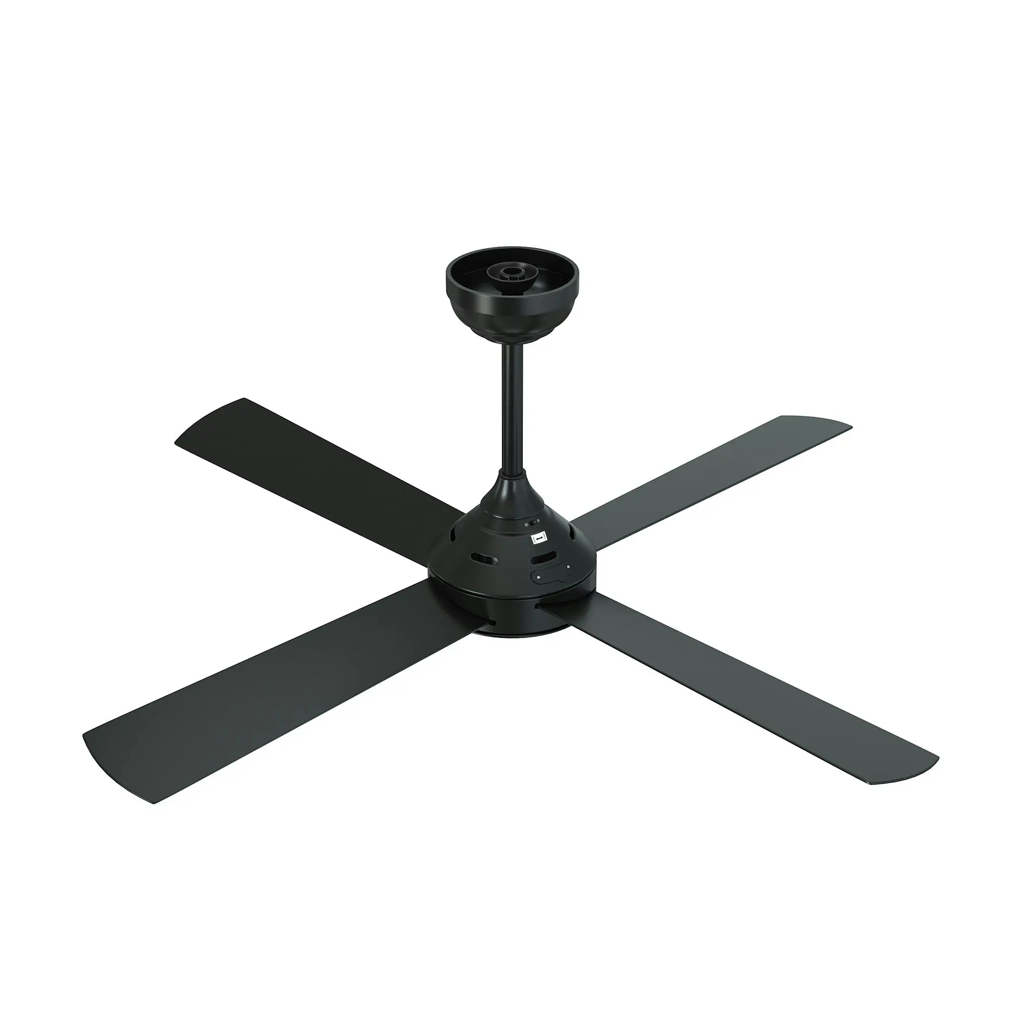 Vevare 52'' Ceiling Fan AC Motor with Remote Control Timer Black