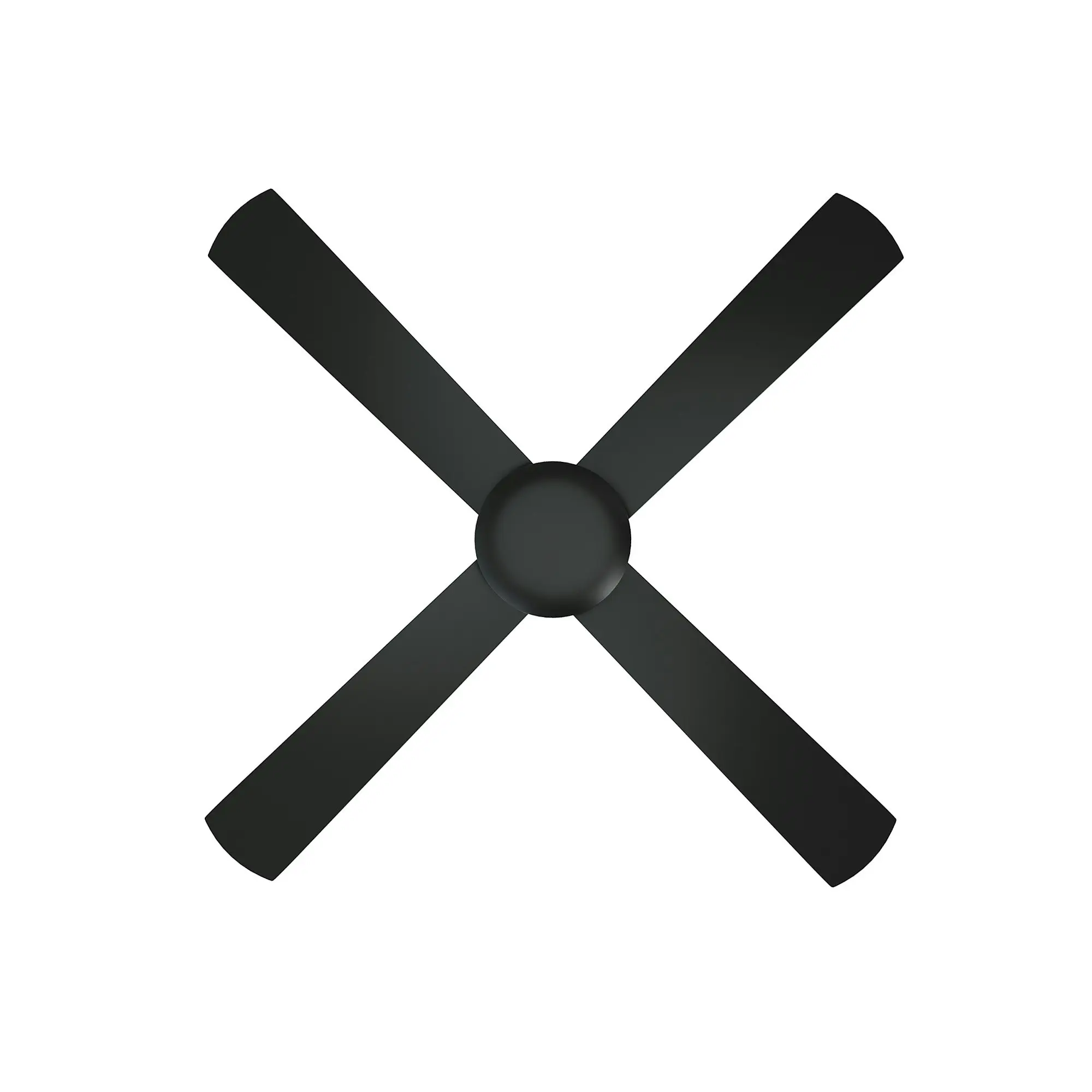 Vevare 52'' Ceiling Fan AC Motor with Remote Control Timer Black