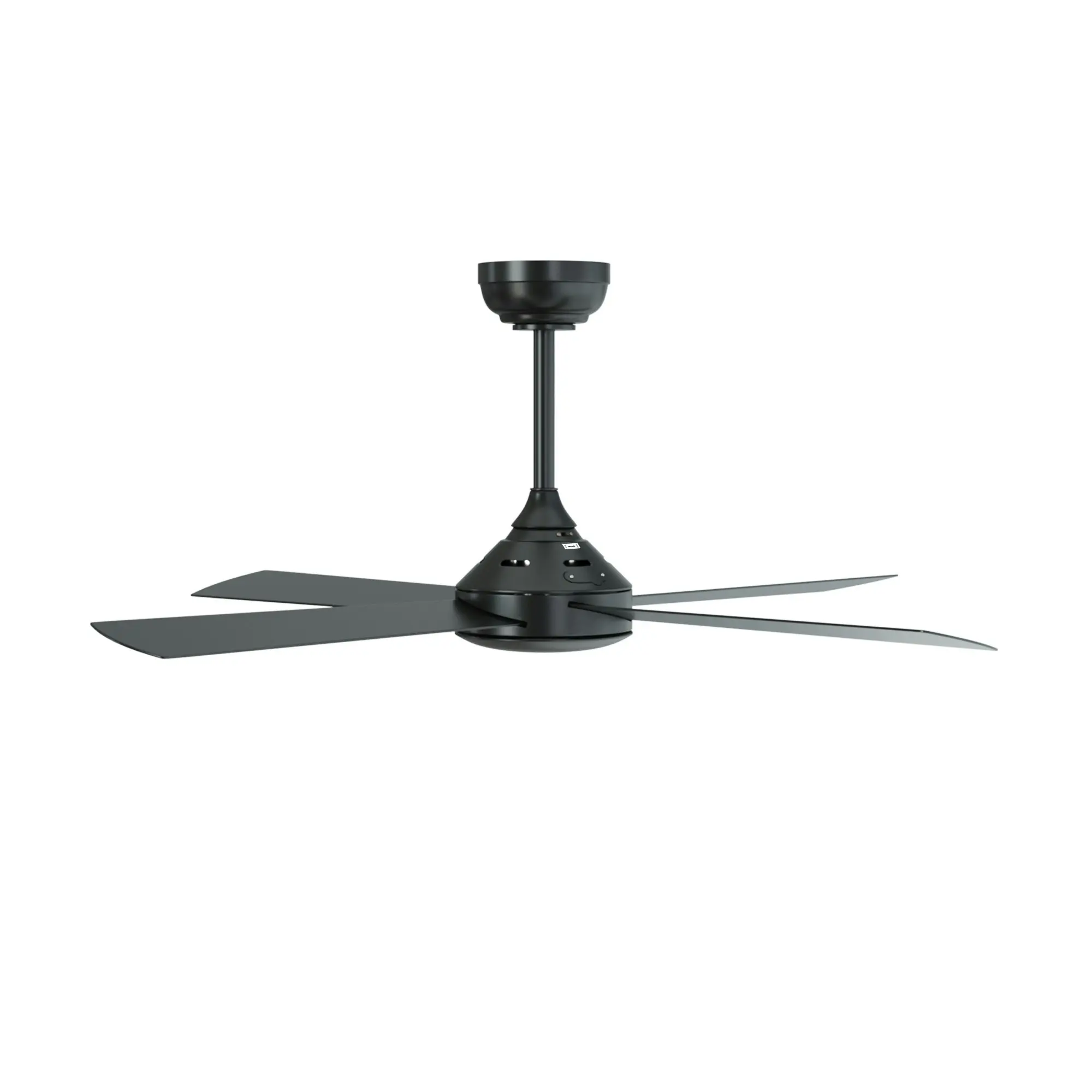 Vevare 52'' Ceiling Fan AC Motor with Remote Control Timer Black