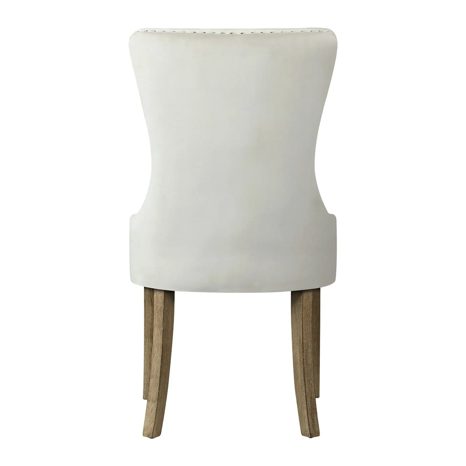 Oikiture 8x Velvet Dining Chairs Upholstered French Provincial Tufted Beige