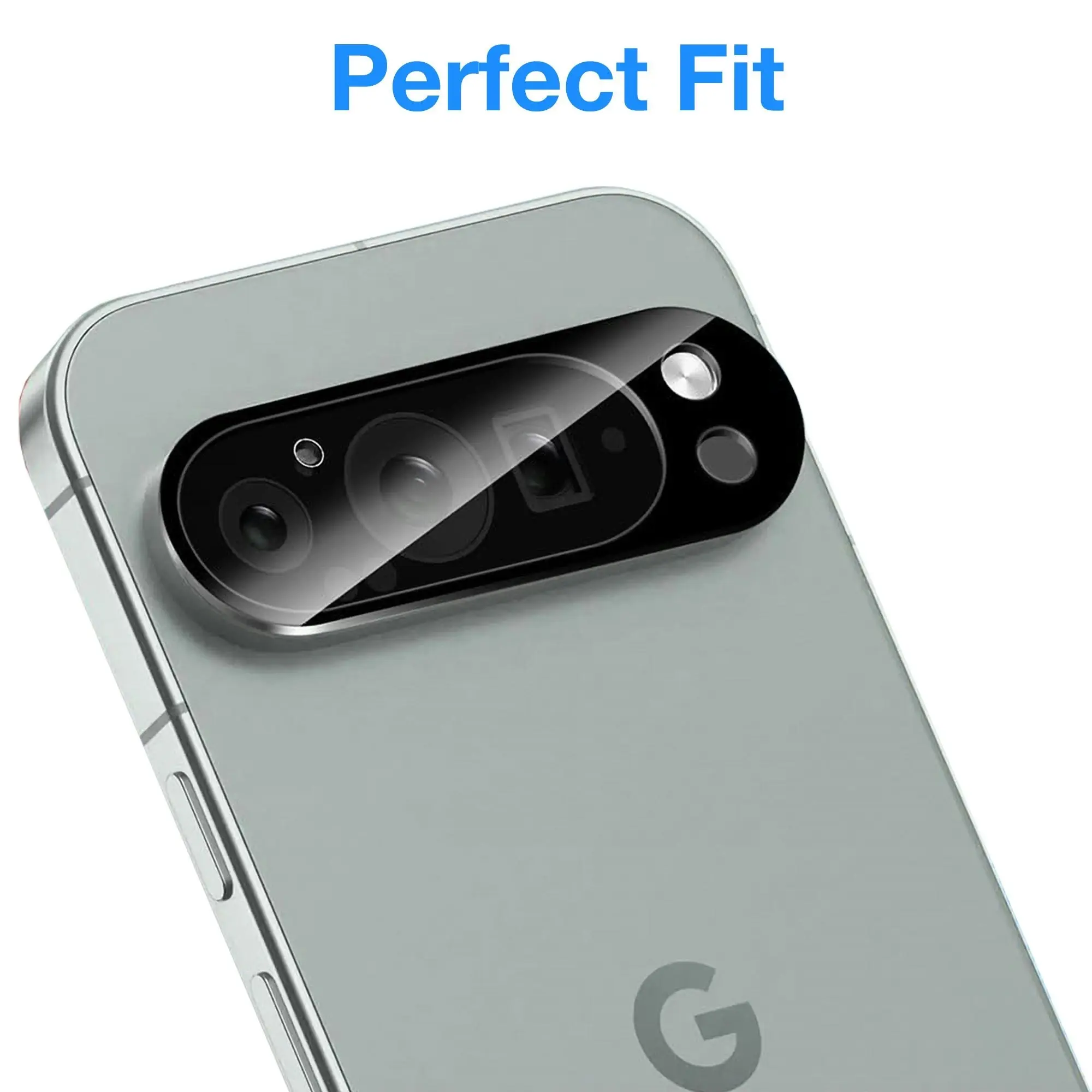 [2 Pack] MEZON Google Pixel 9 Pro Premium Full Coverage Camera Lens Tempered Glass (Pixel 9 Pro, Lens HD)