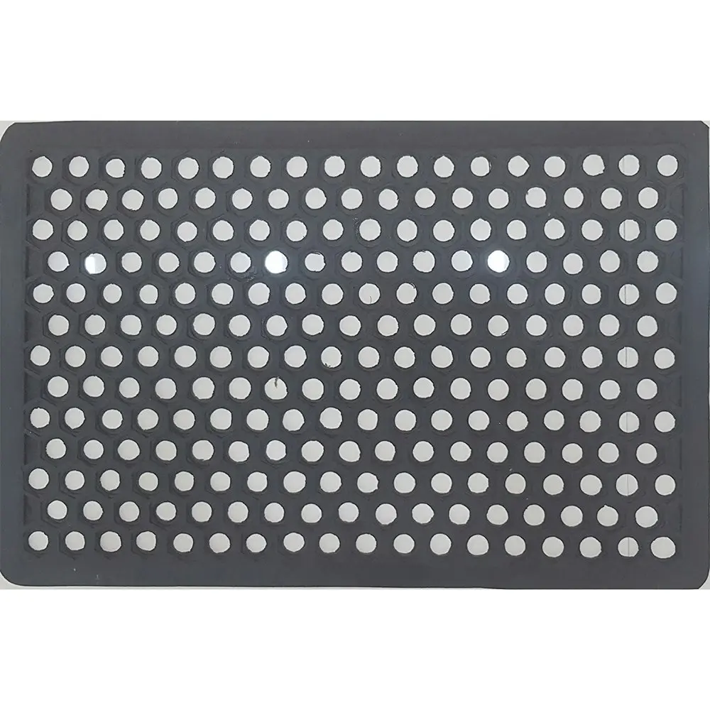 2PK Solemate Rubber Anti Fatigue 40x70cm Stylish Outdoor Front Doormat