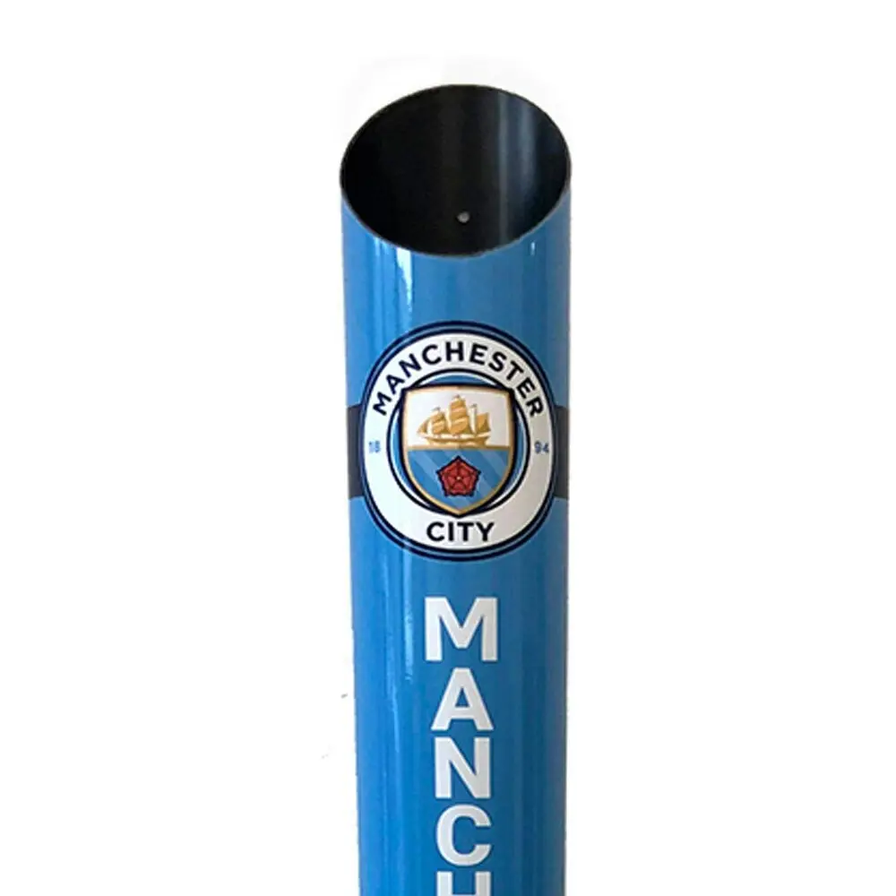 Manchester City Soccer Can Stubby Holder Dispenser Storage Wall Mountable 92x9cm