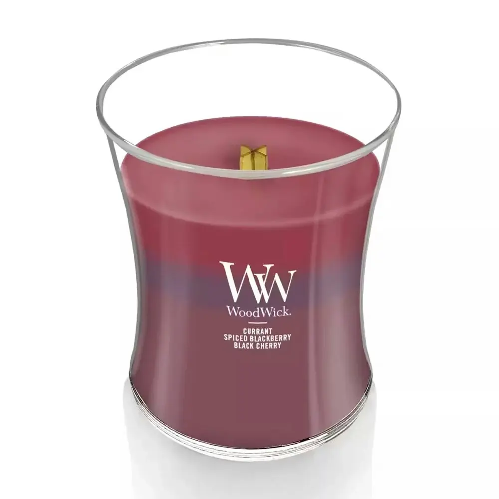 WoodWick 274g Scented Fragrance Soy Wax Candle Sun Ripened Berries Trilogy Med