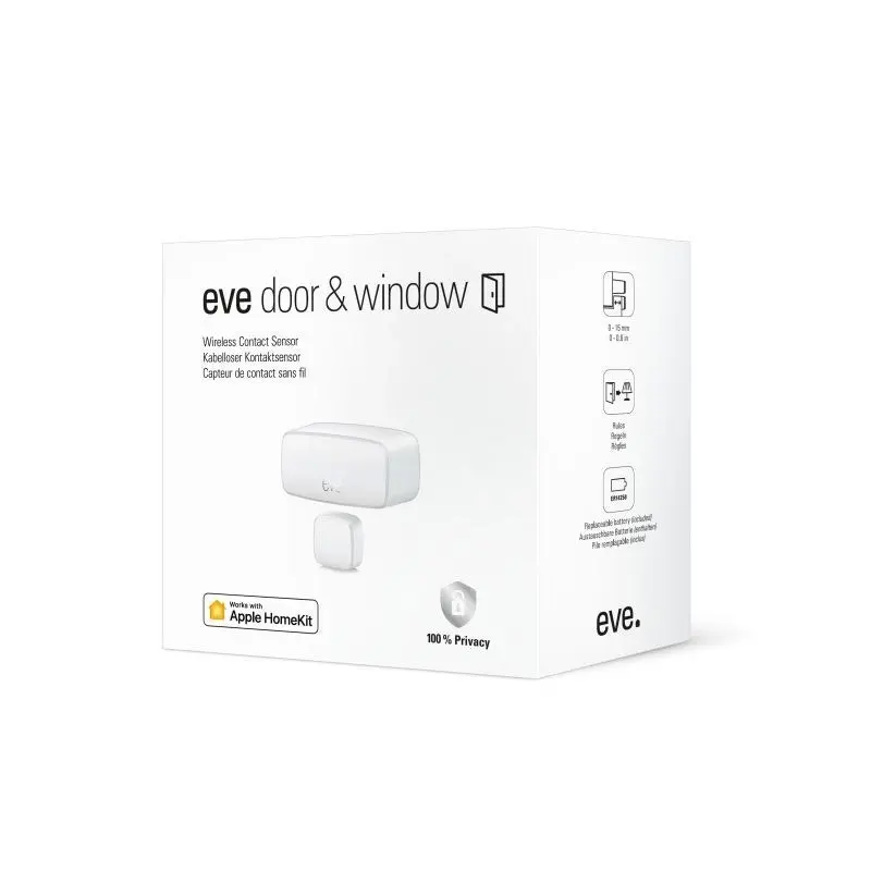 Eve Smart Home Security Door/Window Bluetooth Status Detector for Apple HomeKit