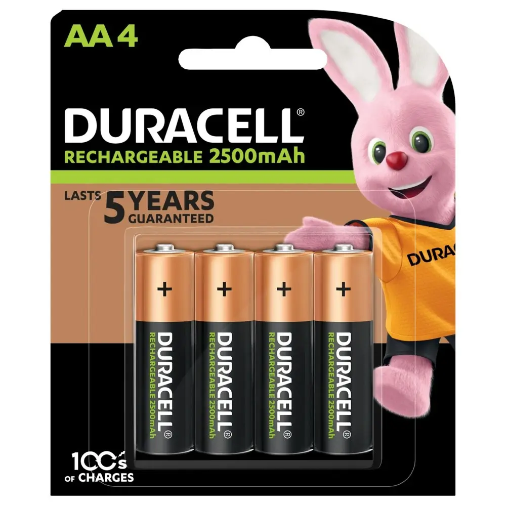 3x 4pc Duracell Rechargeable AA Ion Battery Pack Ni-MH 900mAh Reusable Batteries