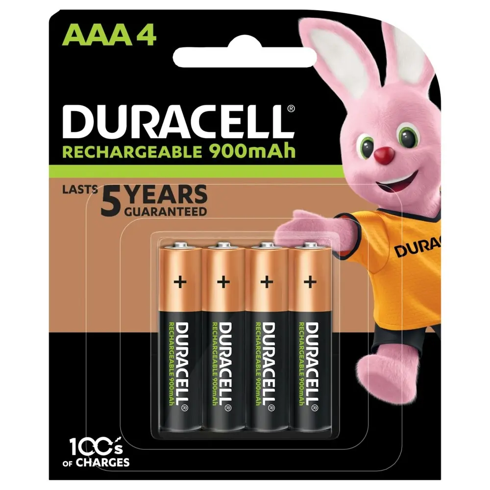 3x 4pc Duracell Rechargeable AAA Size Battery Ni-MH 2500mAh Reusable Batteries