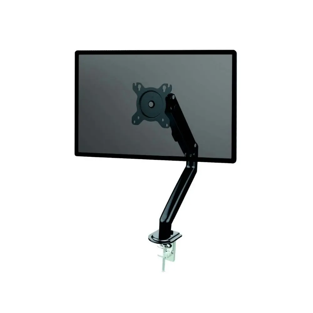 Monster Adjustable Single Arm Monitor Mount VESA 75/100mm For 32'' Screen Black