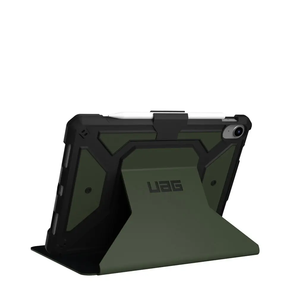 Urban Armour Gear Metropolis Folio Case Cover For Apple iPad 10.9 Gen 10 Olive