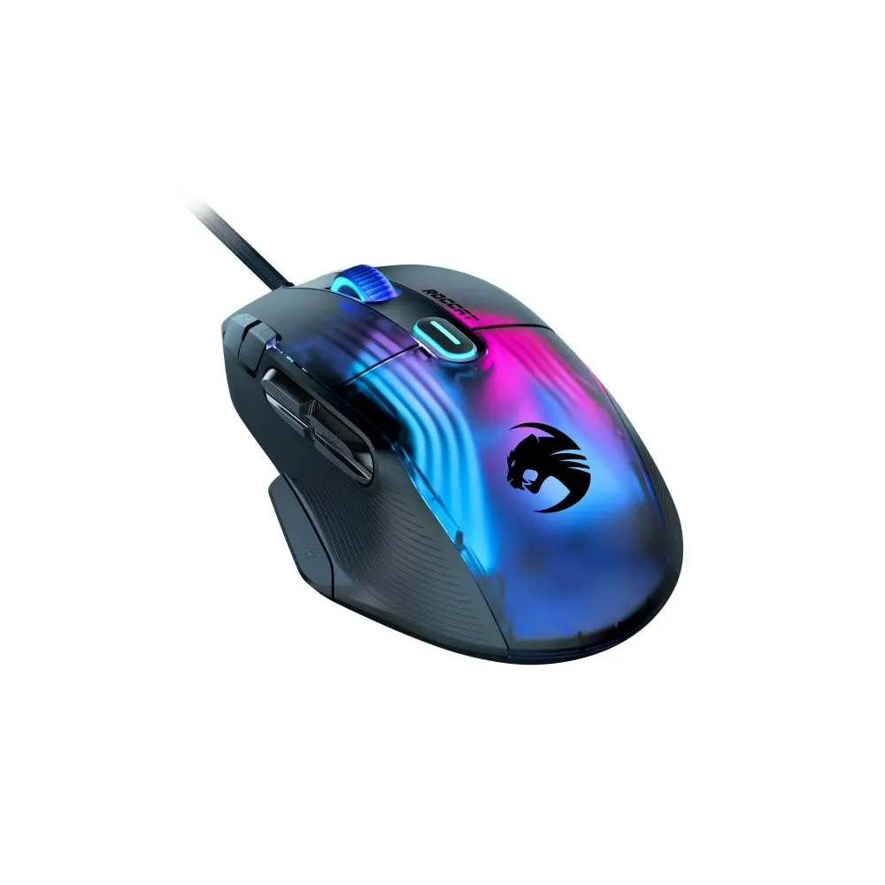 Roccat Kone XP Lightweight 19000dpi Optical RGB Gaming Mouse For PC/Laptop Black