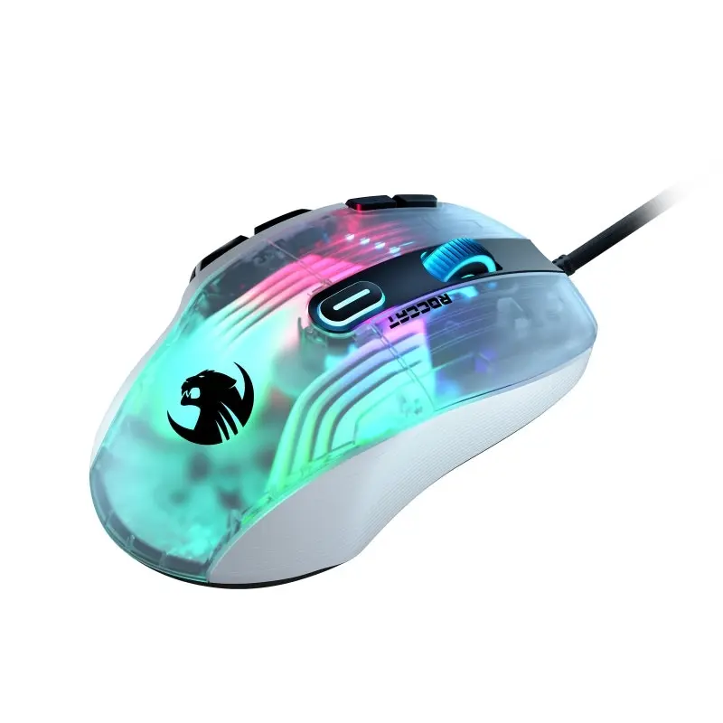 Roccat Kone XP Lightweight 19000dpi Optical RGB Gaming Mouse For PC/Laptop White