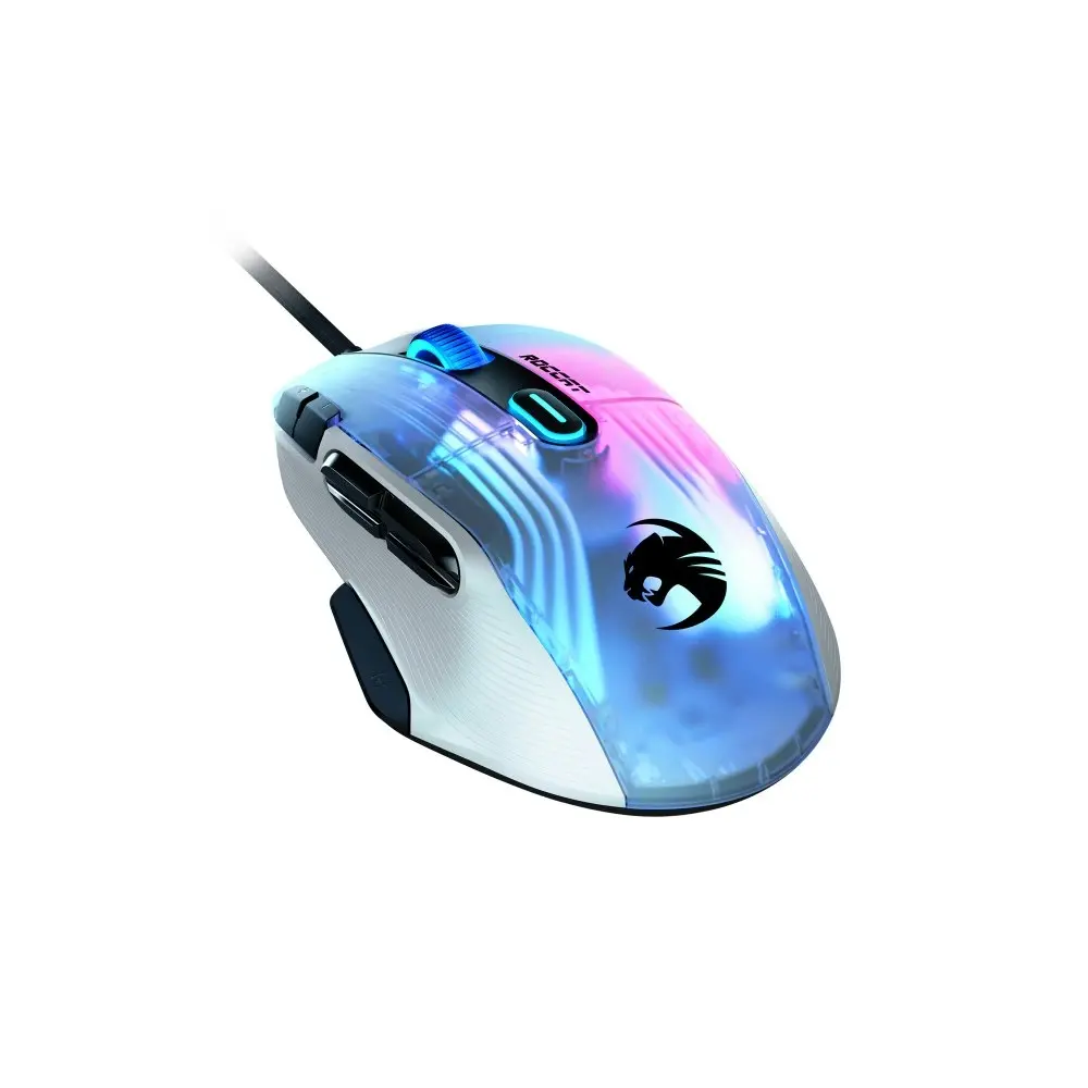 Roccat Kone XP Lightweight 19000dpi Optical RGB Gaming Mouse For PC/Laptop White