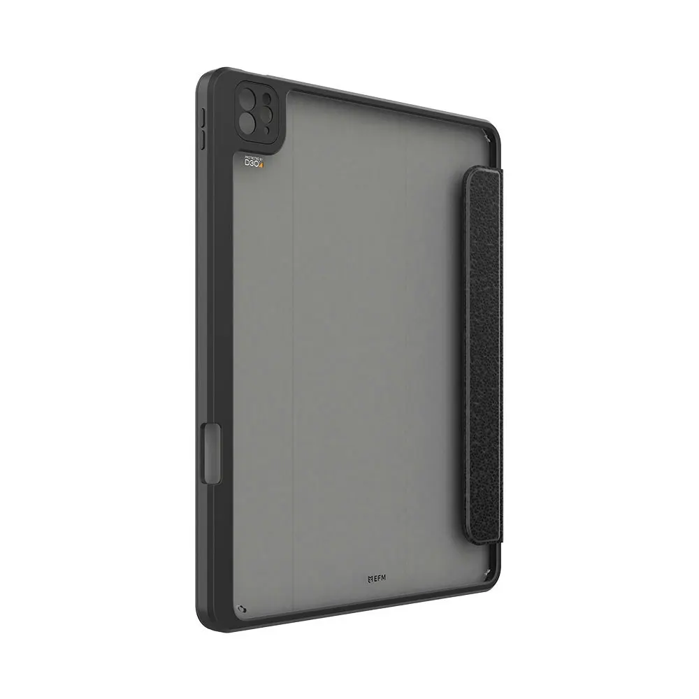 EFM Aspen Folio Case Armour w/ D3O & ELeather For Apple iPad 10.2in 2022 Black