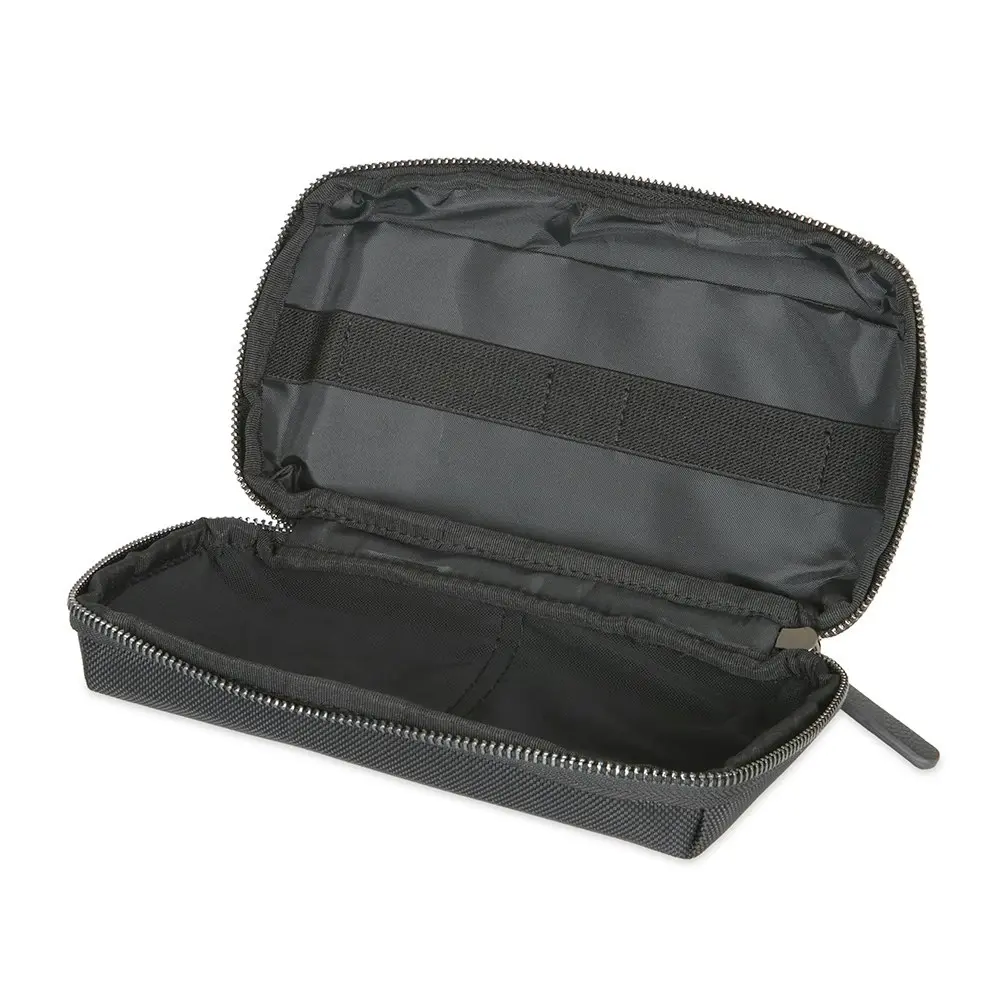 Van Heusen Men's Tech IT Cable Storage Pouch Zip Around Organiser Black Large