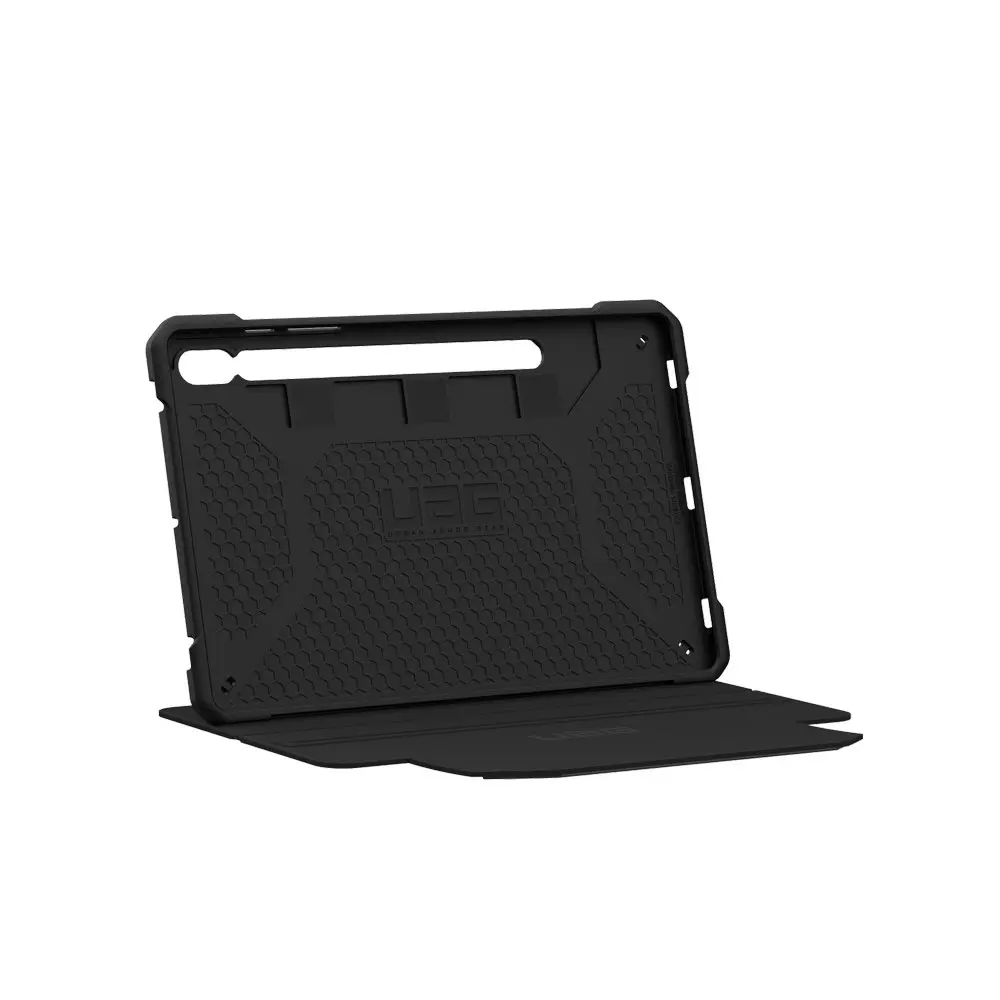 Urban Armour Gear Metropolis SE Folio Case Tablet Cover For Samsung Tab S9 Black