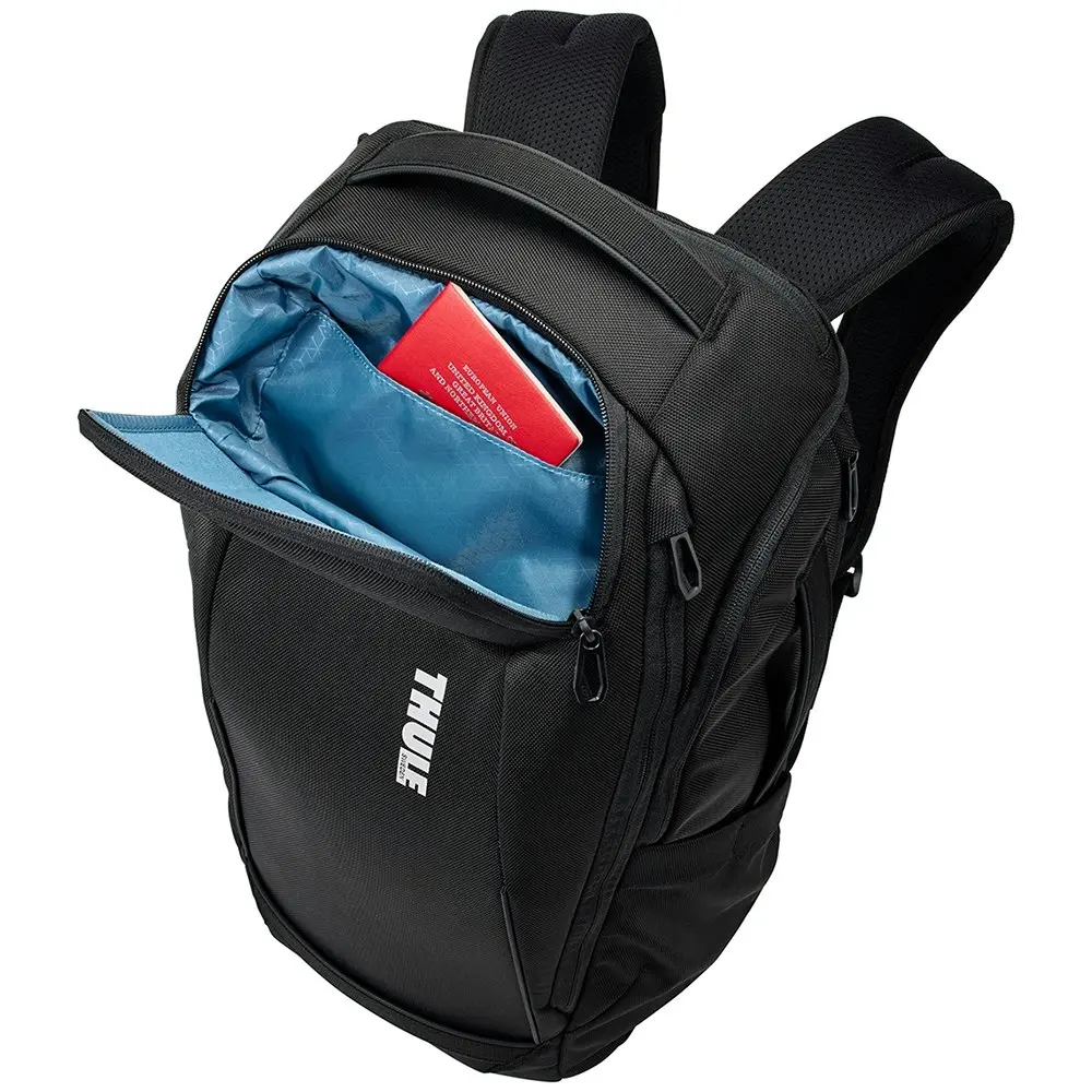 Thule Accent 26L Backpack Outdoor Travel Bag w/ Laptop/Tablet Compartment Black