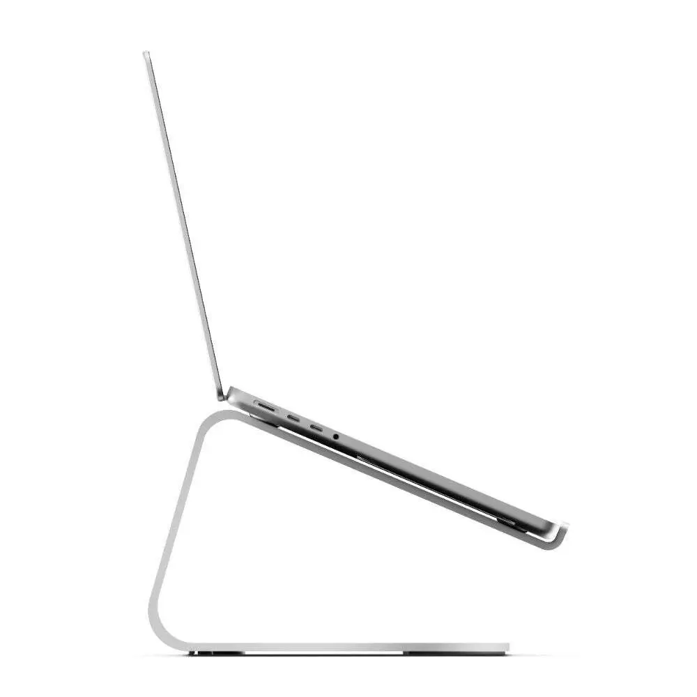 Twelve Aluminium South Curve SE Stand For MacBook & Laptops Holder Rack Silver