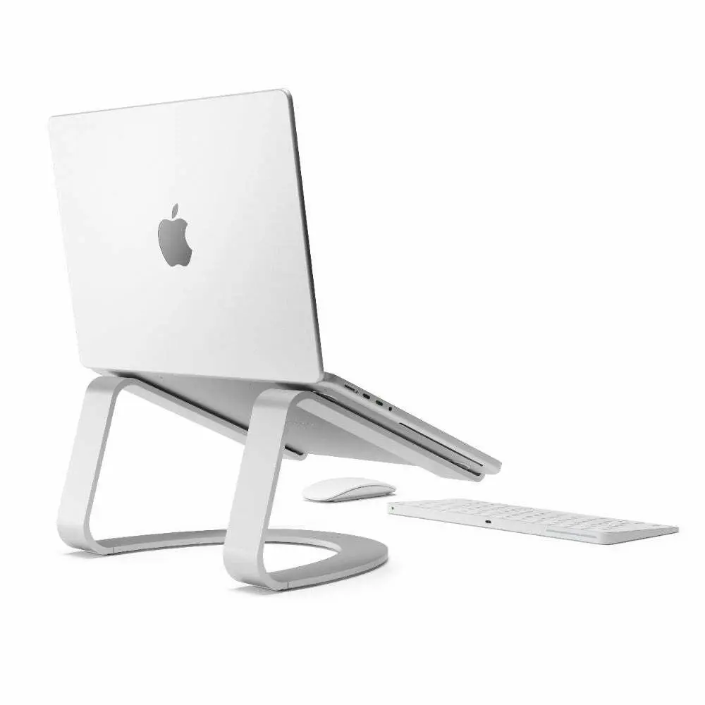 Twelve Aluminium South Curve SE Stand For MacBook & Laptops Holder Rack Silver