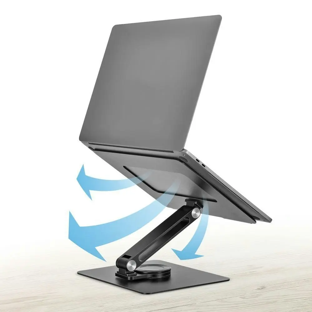 Bonelk Aluminium Elevate 360 Laptop Stand Storage For Laptop/Notebook Black