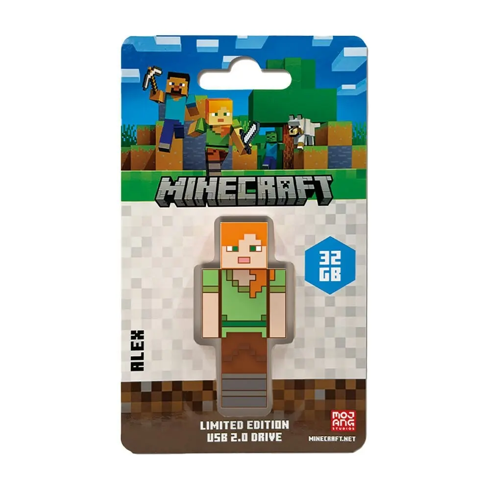 Verbatim Minecraft Collector's Edition USB 2.0 Drive Stick 32GB - Alex