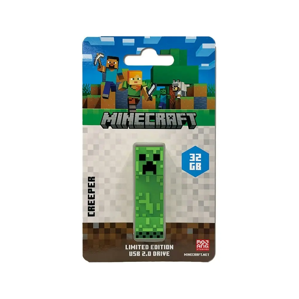 Verbatim Minecraft Collector's Edition USB 2.0 Drive Stick 32GB - Creeper