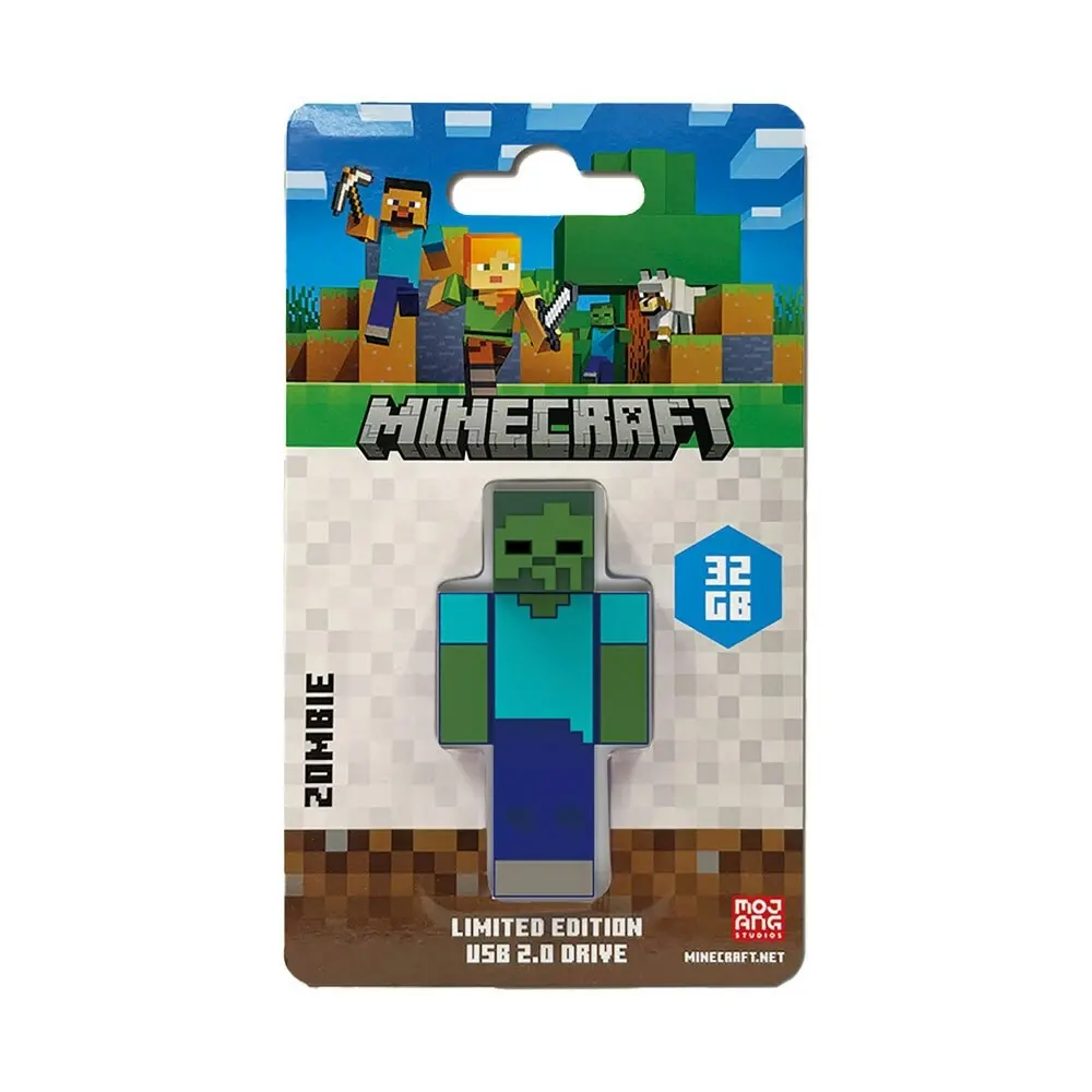 Verbatim Minecraft Collector's Edition USB 2.0 Drive Stick 32GB - Zombie