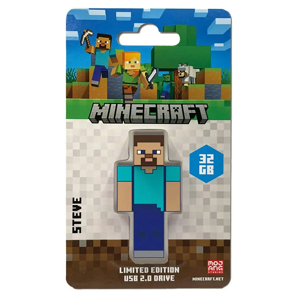 Verbatim Minecraft Collector's Edition USB 2.0 Drive Stick 32GB - Steve