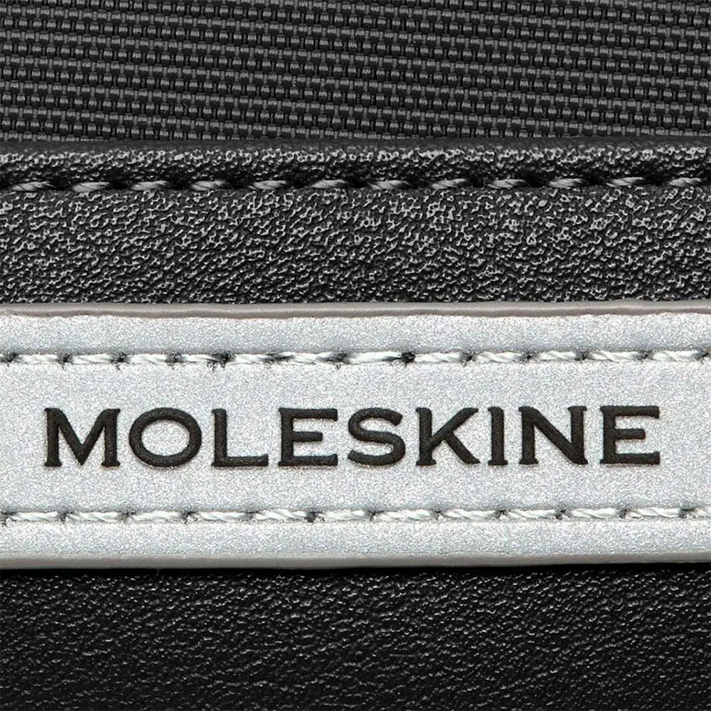 Moleskine Rolltop Backpack Work/Travel Outdoor Bag 48cm For 15" Laptop Black