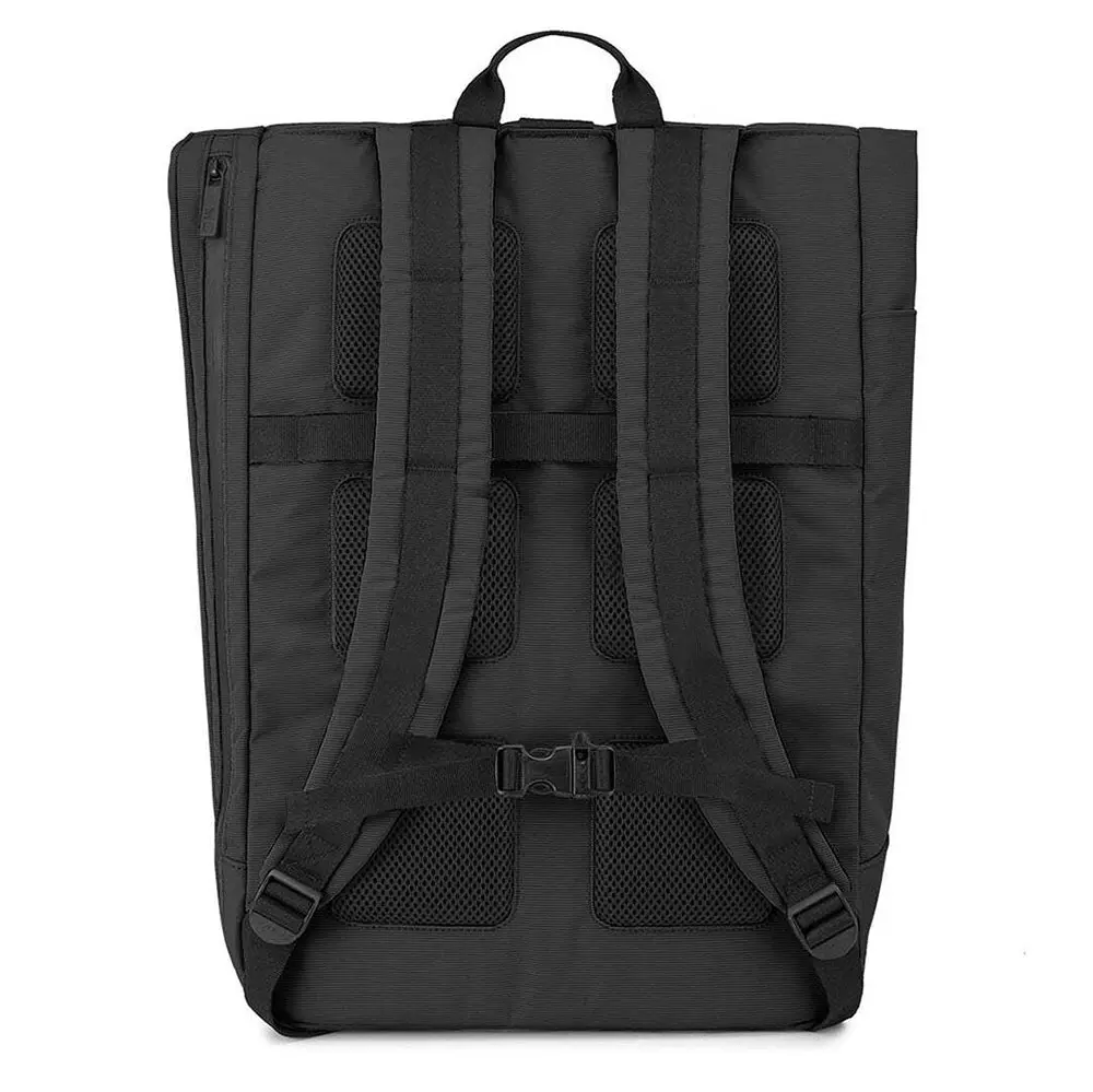 Moleskine Rolltop Backpack Work/Travel Outdoor Bag 48cm For 15" Laptop Black