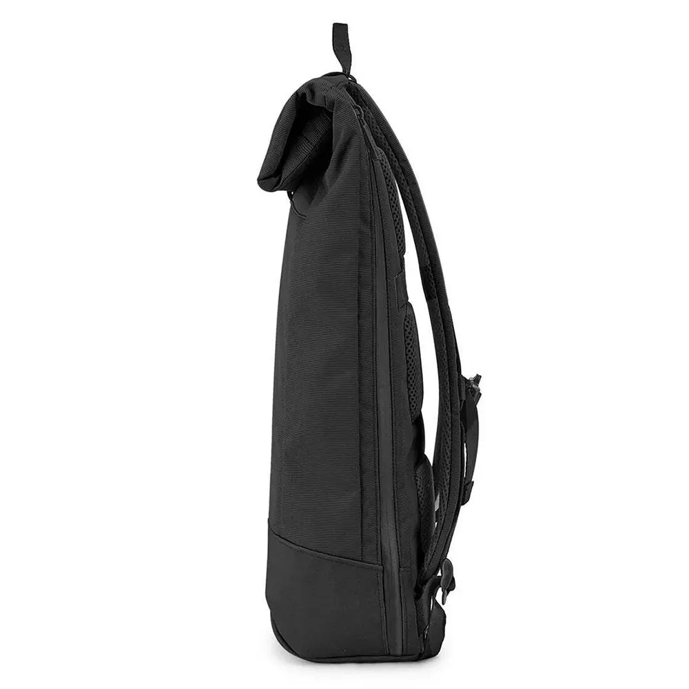 Moleskine Rolltop Backpack Work/Travel Outdoor Bag 48cm For 15" Laptop Black