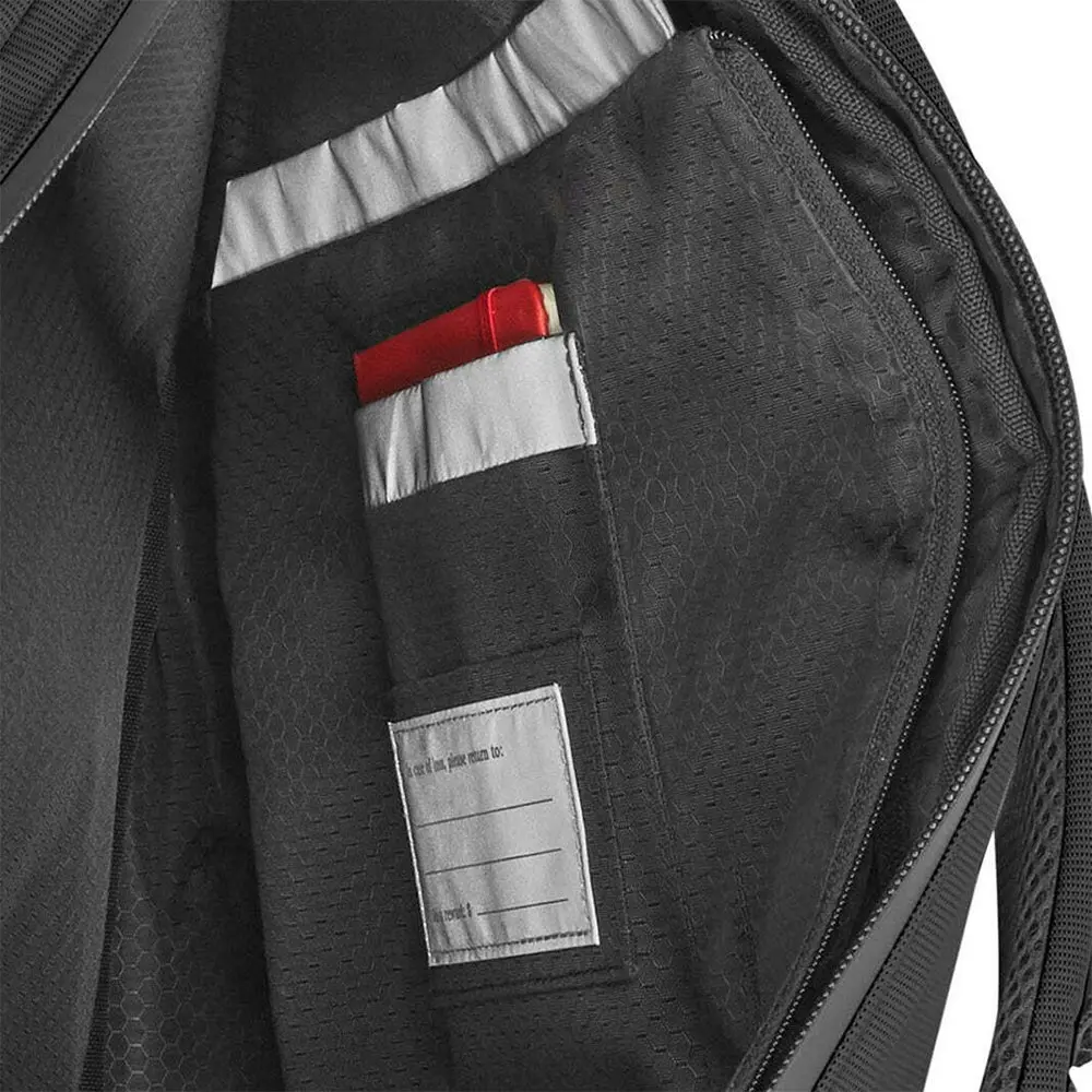 Moleskine Rolltop Backpack Work/Travel Outdoor Bag 48cm For 15" Laptop Black