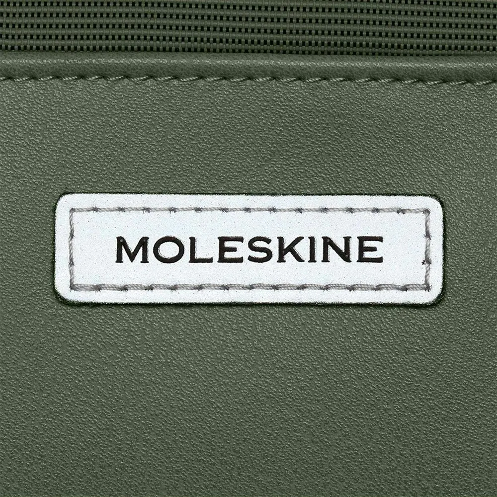 Moleskine Metro Slim Backpack Office/Travel Outdoor Work Bag 42cm Moss Green