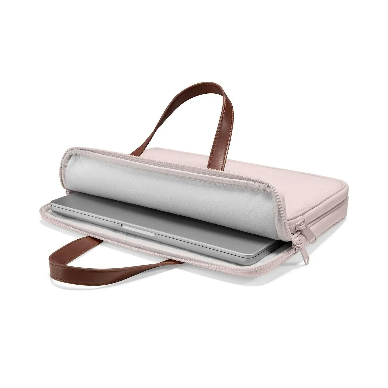 Clever Gear Tomtoc Versatile-A11 Laptop Handbag For MacBook/Dell 14in Blush Pink