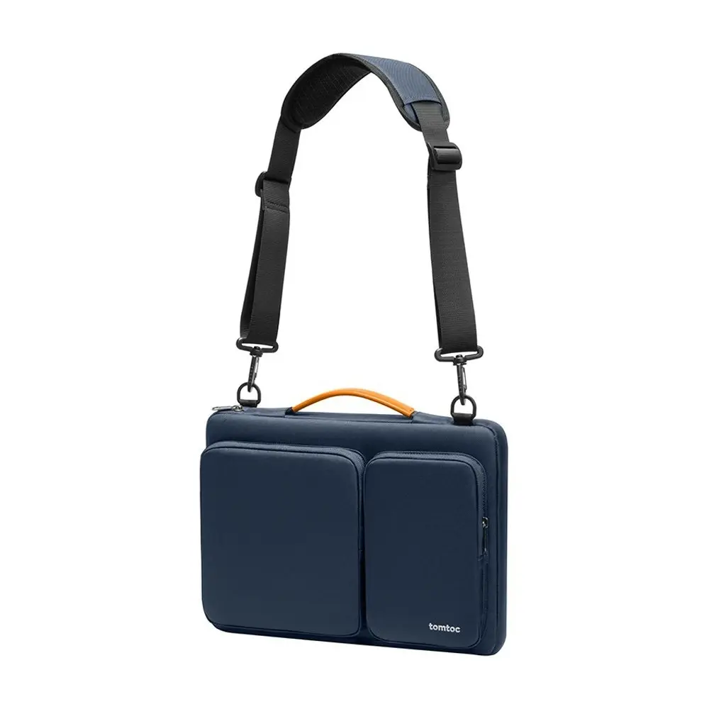 Clever Gear Tomtoc Defender-A42 Laptop Shoulder Bag For MacBook Pro 14in Navy