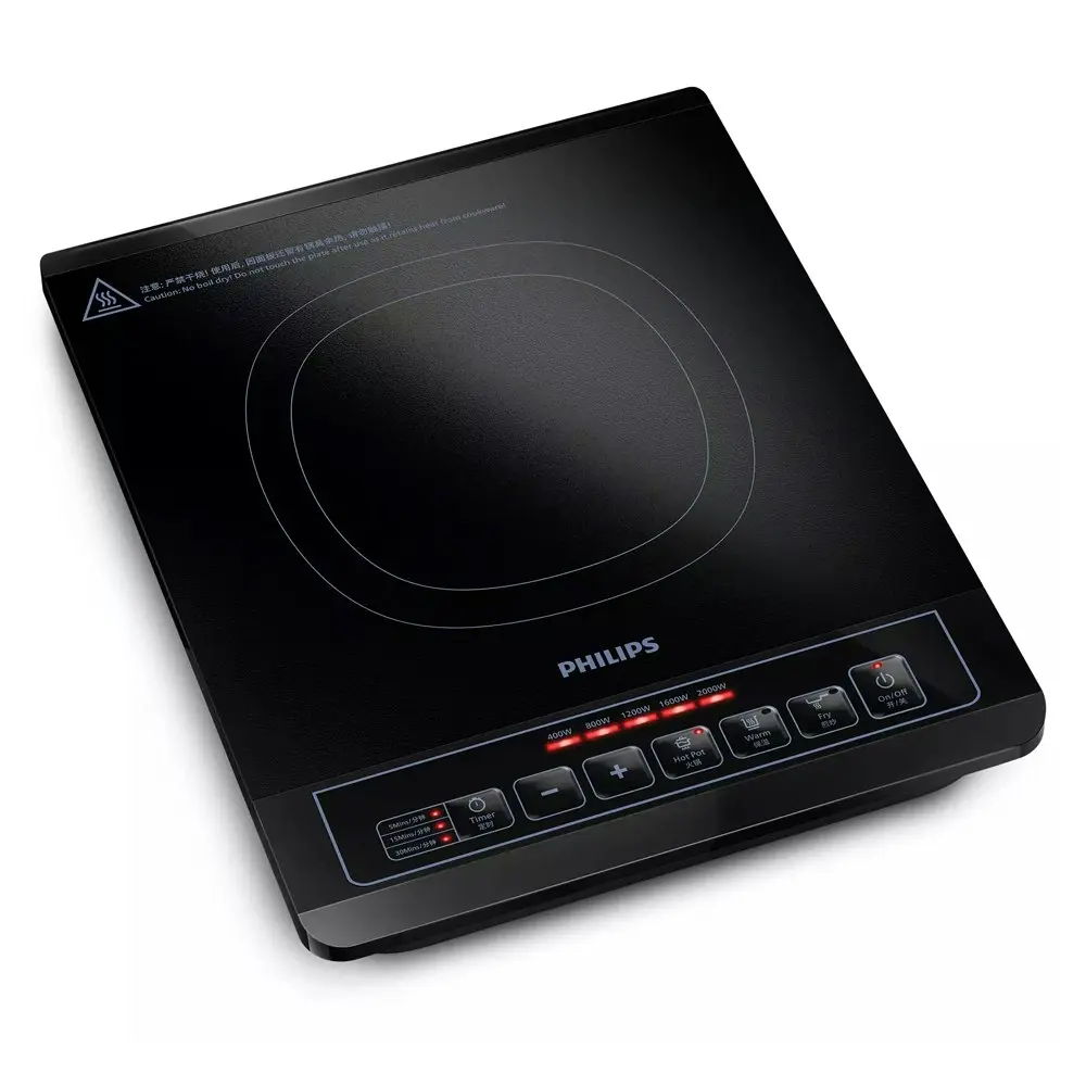 Philips 3000 Series Portable Cooktop Induction Electric Multi-Purpose 2000W BLK