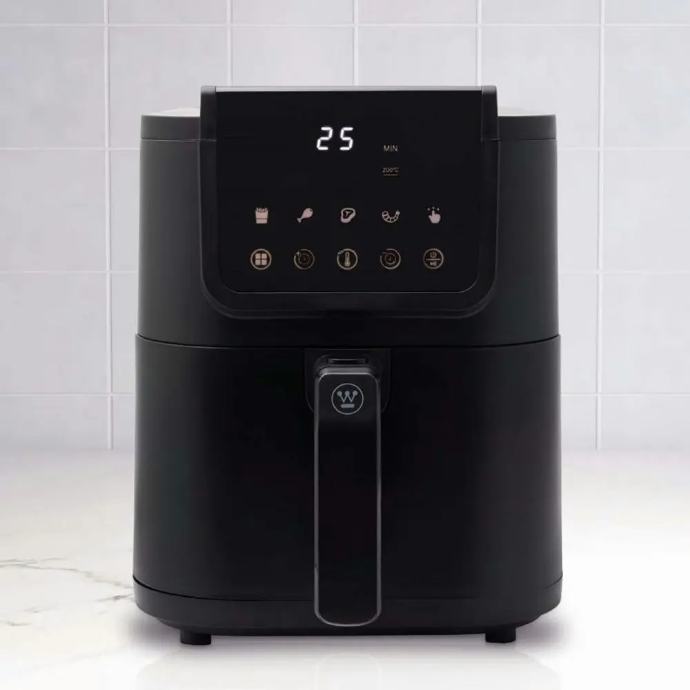 Westinghouse 1500W Air Fryer Benchtop Kitchen Oven  Slimline Opti-Fry Black 5L