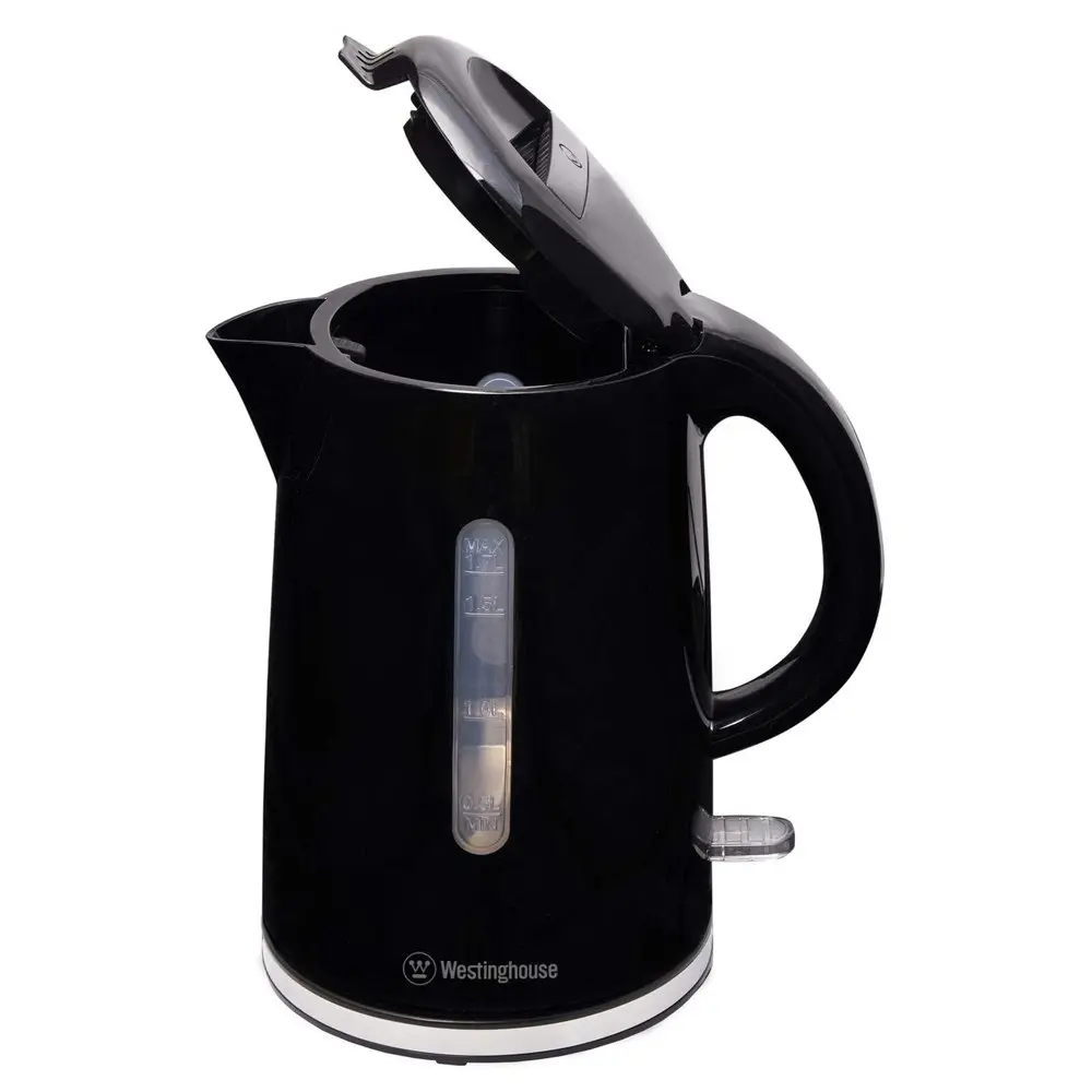 Westinghouse Boiling Water Electric Tea/Coffee Benchtop Kettle 1.7L Black