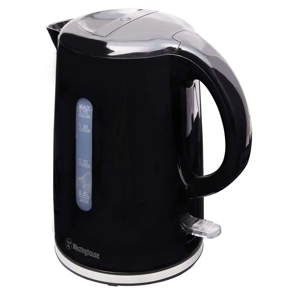 Westinghouse Boiling Water Electric Tea/Coffee Benchtop Kettle 1.7L Black