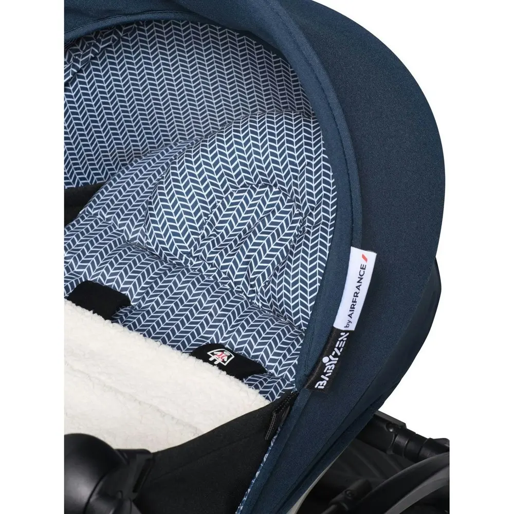 Babyzen Yoyo Newborn/Baby Travel Stroller/Pram Attachment  Air France Blue 0+