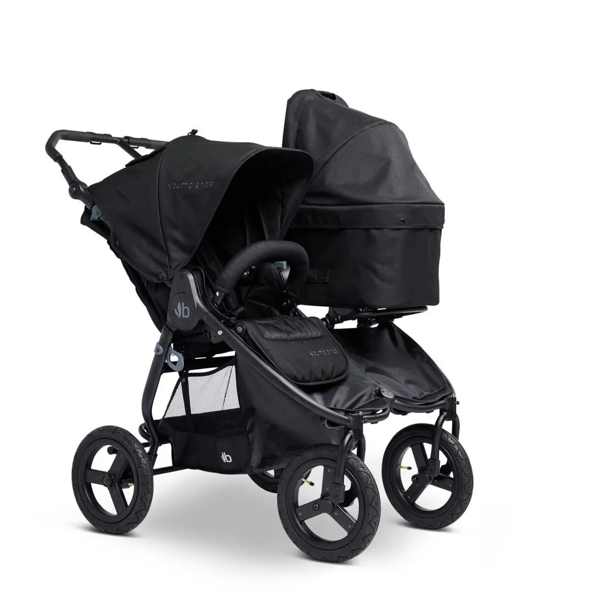 Bumbleride Indie Twin Baby/Infant Stroller Pram Pushchair Lightweight Black