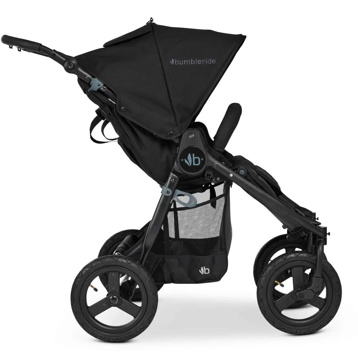 Bumbleride Indie Twin Baby/Infant Stroller Pram Pushchair Lightweight Black