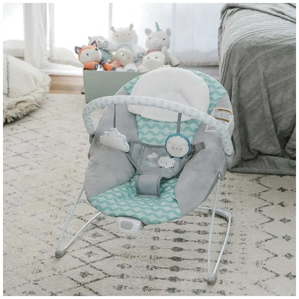 Ingenuity 53.34cm Ity Bouncity Bounce Vibrating Deluxe Bouncer for Baby 0m+ Goji