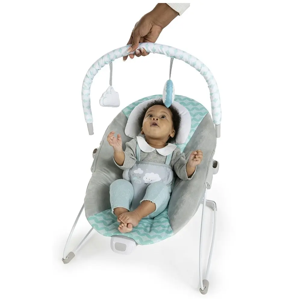 Ingenuity 53.34cm Ity Bouncity Bounce Vibrating Deluxe Bouncer for Baby 0m+ Goji